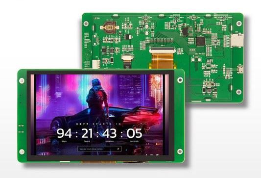 TFT 7.0-inci Dengan Paparan Sentuhan Untuk Meter Elektrik