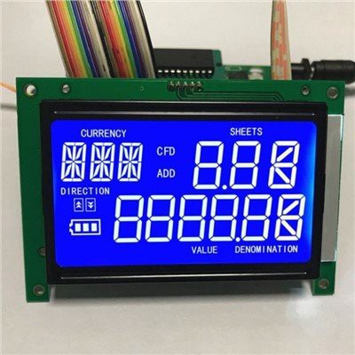 Skrin Modul LCD Skrin Biru