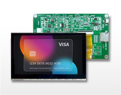 TFT 4.3 Inci Dengan Paparan Sentuhan