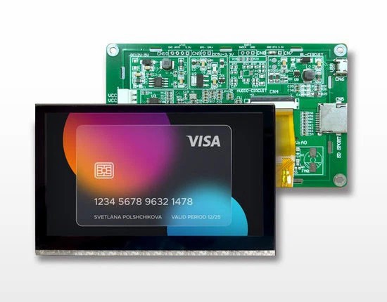 TFT 4.3 Inci Dengan Paparan Sentuhan